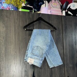 True Religion Jennie Curvy Mid Rise Super Skinny jeans size 31